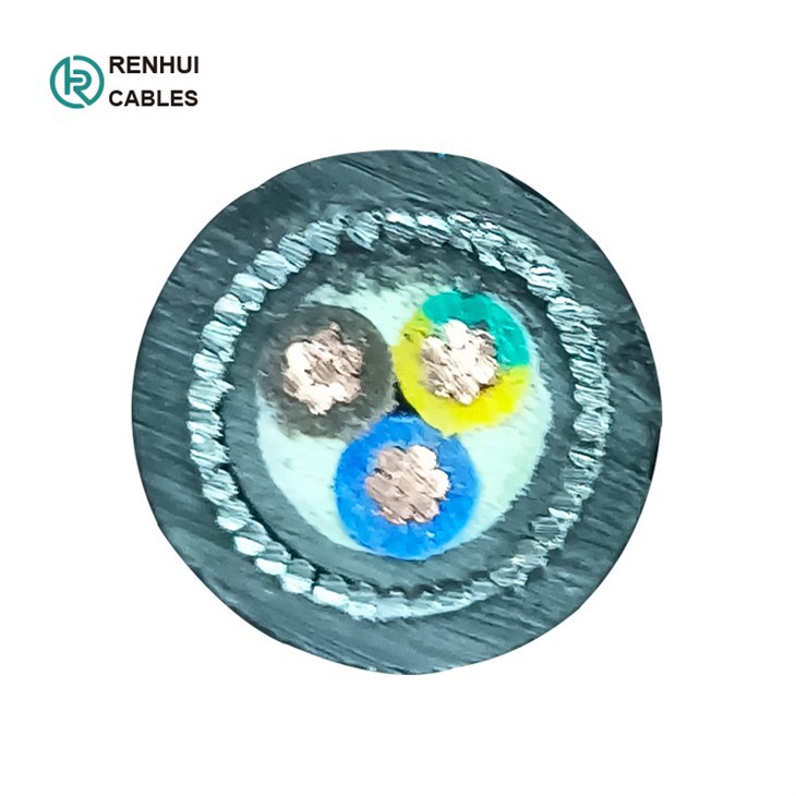 BS6724 SWA/LSZH ko'p yadroli zirhli kabel IEC60502 600/1000V